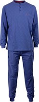 Paul Hopkins Heren pyjama Blauw PHPYH1512B - Maten: XL