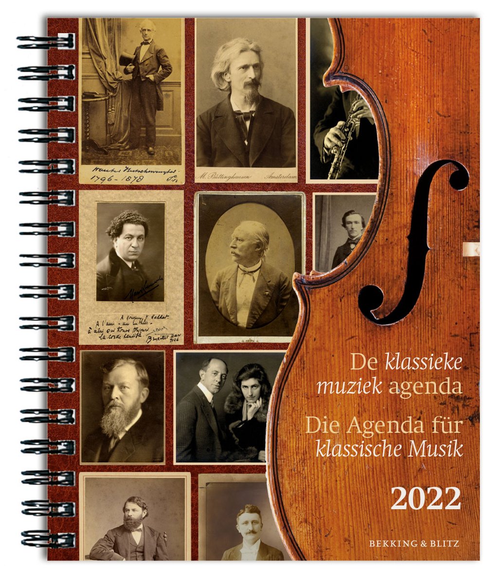 Bekking & Blitz - Agenda 2022 - De klassieke muziek agenda - Rijk geïllustreerd - Informatief