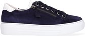 Gabor 465 Lage sneakers - Leren Sneaker - Dames - Blauw - Maat 37,5