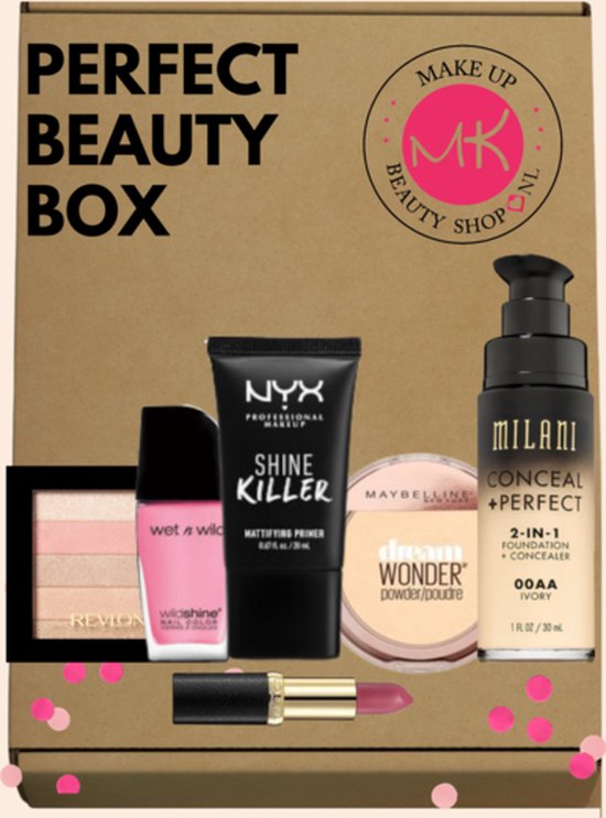 Perfect Beauty Pakket | Mystery Beauty Box | Verrassingspakket | Geschenkset | Giftset | Dames Cadeaupakket | Mystery Beauty Bag | Make-up Box - BB2