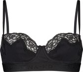 Hunkemöller Dames Lingerie Niet-voorgevormde beugel bh Amalia HKM x NA-KD - Zwart - maat C70