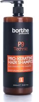 Borthe Professional - P9 Pro Keratine Haar Shampoo -  1000ml