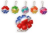 Magic fidget octopus sleutelhanger 5 cm