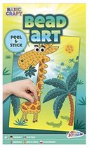Bead art - diamond painting - Giraffe - diamond paint voor kinderen - knutselset