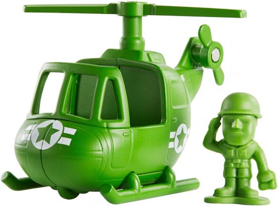 Mattel – Sarge en Helikopter – Toy Story – Speelfiguur