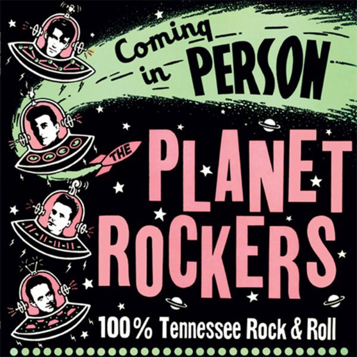 Planet Rockers - Coming In Person (LP) (Special Edition)
