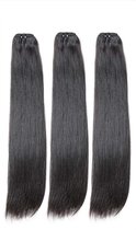 Vietnamese double drawn raw hair straight 14 inch