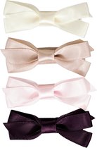 Haarspeldjes met strik - vintage | Meisje