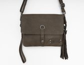 Bag2Bag Stoer schoudertasje Ferro Olive Groen