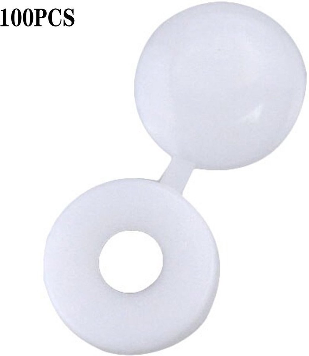14 vellen zelfklevende, waterdicht PVC schroefafdekking, 756 stuks, decoratief voor meubels, kast, tafel, stoel, 21 mm