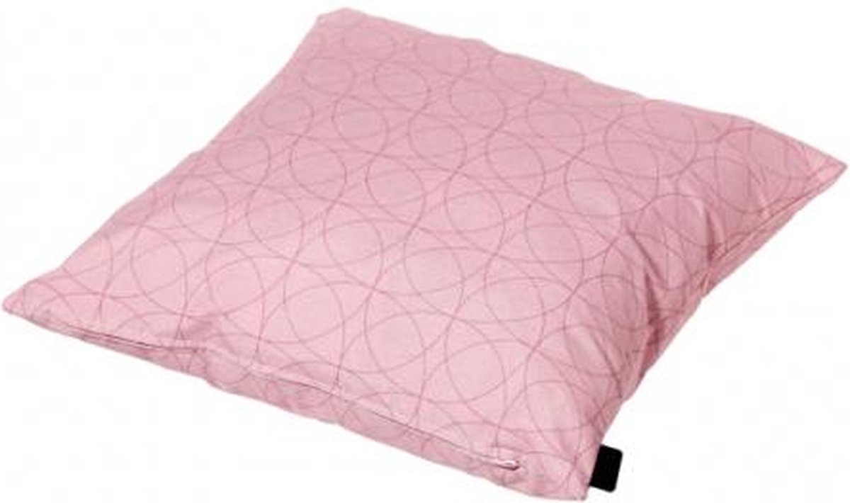 Madison sierkussen 45x45 cm Circle pink outdoor Roze