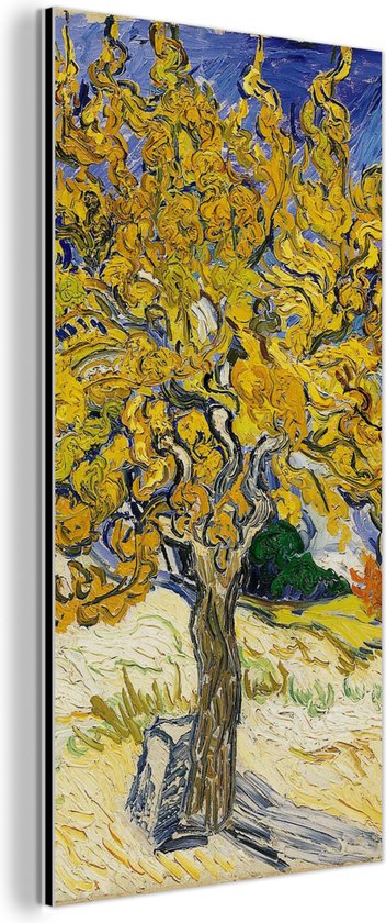 Wanddecoratie Metaal - Aluminium Schilderij Industrieel - Moerbeiboom -  Vincent van | bol.com