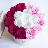 Roses by Valentin | Luxury Flowerbox | Longlife rozen | Giftbox | Cadeau voor haar | Valentijnsdag | Moederdag | Bruiloft | Camille's Assemble