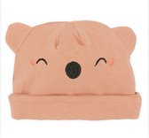 CuteLY KOALA PRINT Baby Beanie/Muts  Rust Pink/Rose