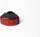 Bookman Curve Fietsverlichting - LED Achterlicht - Oplaadbaar via USB - Compact Design