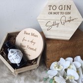 GriffelGifts Geschenkbox Best Man Huwelijk Gin