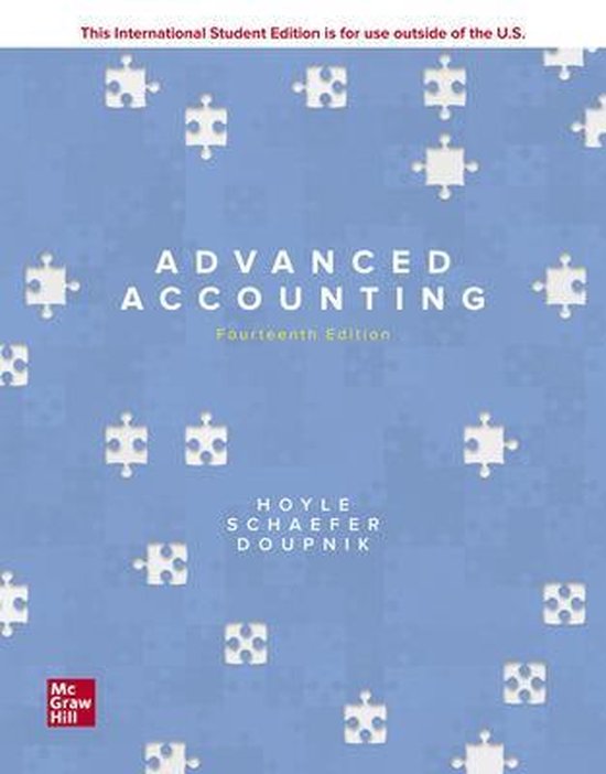 ISE Advanced Accounting 9781260575910 Joe Ben Hoyle Boeken bol