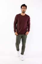 P&S Heren sweater-MORGAN-bordeaux-XL