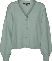 Vero Moda VMDOFFY LS V-NECK BUTTON CARDIGAN GANOOS Dames Vest  - Maat XL