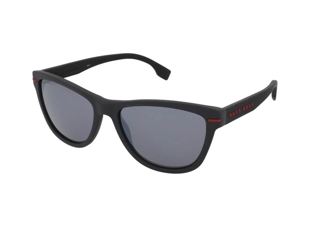 Hugo Boss BOSS 1321/S Matte black red 56/18/145 MAN Zonnebrillen
