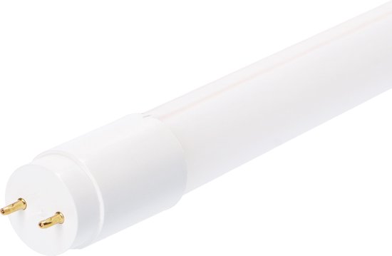 Tube Fluorescent à LED's Light - Lampe fluorescente à led avec starter - Lumière blanche froide - 6500K - G13 - 60 cm