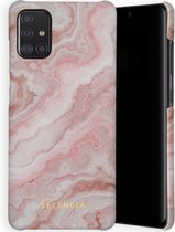 Selencia Maya Fashion Backcover Samsung Galaxy A71 hoesje - Marble Rose