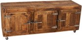 Dressoir - tv-meubel sulba - naturel - 145x45x58