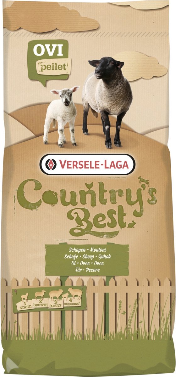 Versele-Laga Country`s Best Ovi Allround 3 Pellet 20 kg Onderhoud - Versele-Laga