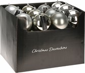 Oneiro's luxe kerstbal MIX – ø10 cm - kerstbal - luxe verpakking – kerstcollectie – kerstdecoratie – kerstboomhanger – kerstversiering