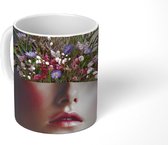 Mok - Kleurrijke Vrouw - 350 ML - Beker