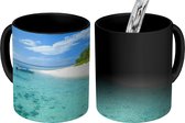 Magische Mok - Foto op Warmte Mok - Water bij Sipadan eiland voor de kust van Borneo - 350 ML