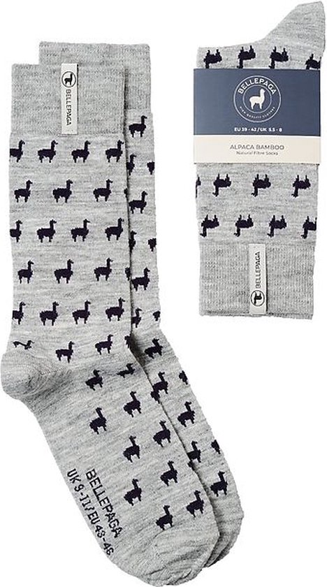 Alpaca-wol- en Bamboe Sokken |Zacht en Warm |Hoge kwaliteit en Comfort |Anti-transpiratie |Dun en Elegant| Yupa