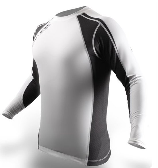 Rdruko Heren Activewear tops met lange mouwen, ademende hardlooptops