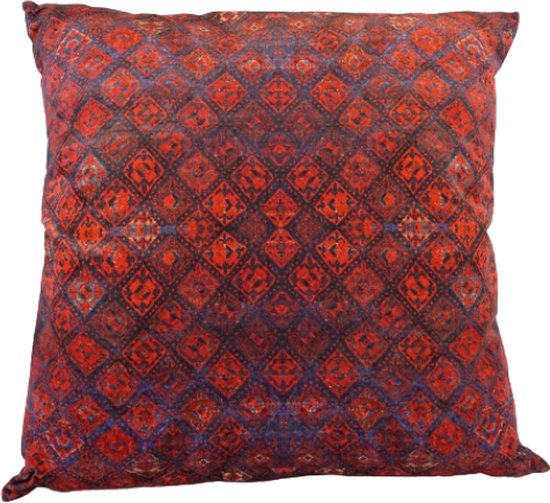 SusaStyle - OUTLET - Vloer/poefkussen Farah – 90x90 cm – Zijdezacht – Anti-allergisch – Afneembare hoes – Outlet