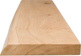 HOLTAZ®- Wandplank -  Moderne Plank - Eiken Wandplank - Rustieke Wanplank - 40x20x4cm