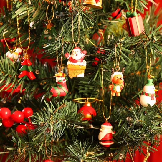 Adventskalender met hangers, herbruikbaar uit de collectie 2D, hanger met diermotief voor de advent, voor volwassenen, jongeren, boom, raam, muur, deur