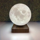 3D Moon lamp - Zwevende maanlamp - Tafellamp - Nachtlamp - Maan lampje