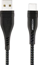 MOJOGEAR USB-C Male naar USB 2.0 A Male kabel - 1.5 meter - Zwart