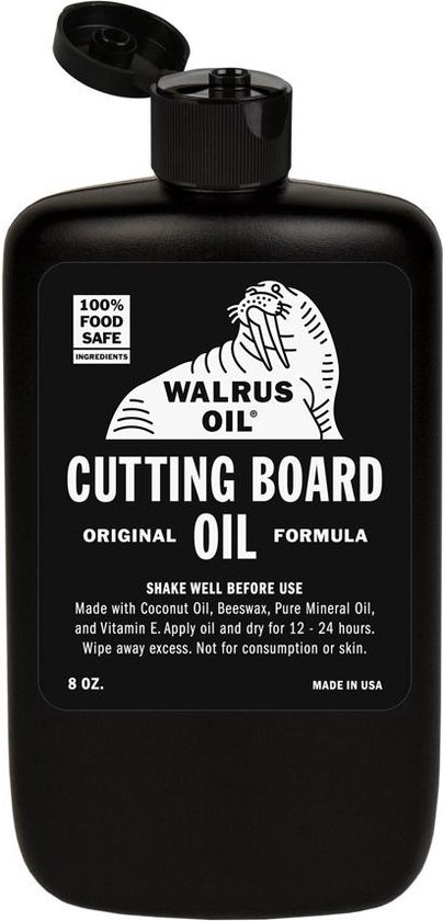 tentoonstelling verzending controleren Walrus Oil - Snijplank Olie - 237 ml. (8 oz.) | bol.com