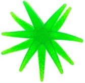 zeester junior 7 cm siliconen groen