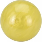 space bal met bewegend slijm geel