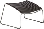 Click Footrest kruk schuin - zwart