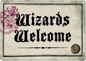 Harry Potter - wandbordje - Wizards Welcome