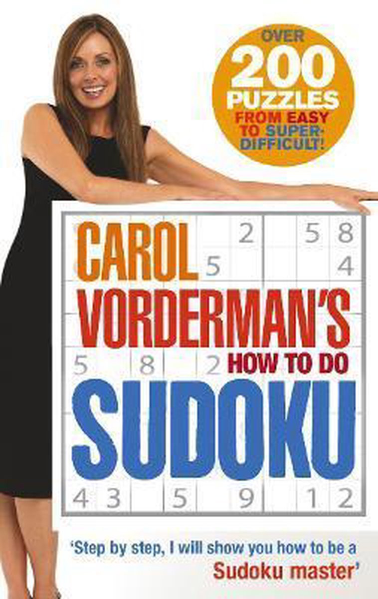 Carol Vordermans How To Do Su Doku - Carol Vorderman
