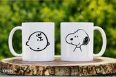Snoopy Mug- Customized mokken en bekers - mokken met tekst - mokken - bekers - cadeautje - cadeau voor vrouw - cadeau vor man - keramiek servies - cadeautje voor haar - cadeautje voor hem
