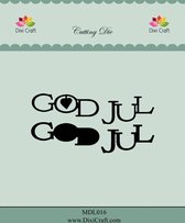 Metal Dies God Jul (Merry Christmas) (MDL016)
