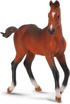 paarden: Quarter veulen 10 cm bruin