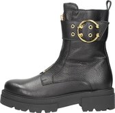 SUB55 Biker boots Enkellaarsjes Plat - zwart - Maat 36