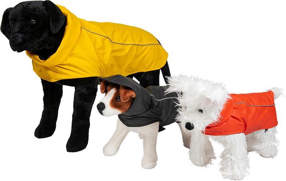 Jack And Vanilla - Jassen - Jv Fisherman Jacket Regenjas Met Kap Geel-xs 25cm Fshja3010 - 228947