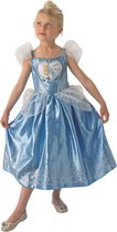 Blauwe Assepoester � Deluxe jurk voor meisjes  - Verkleedkleding - 110-116